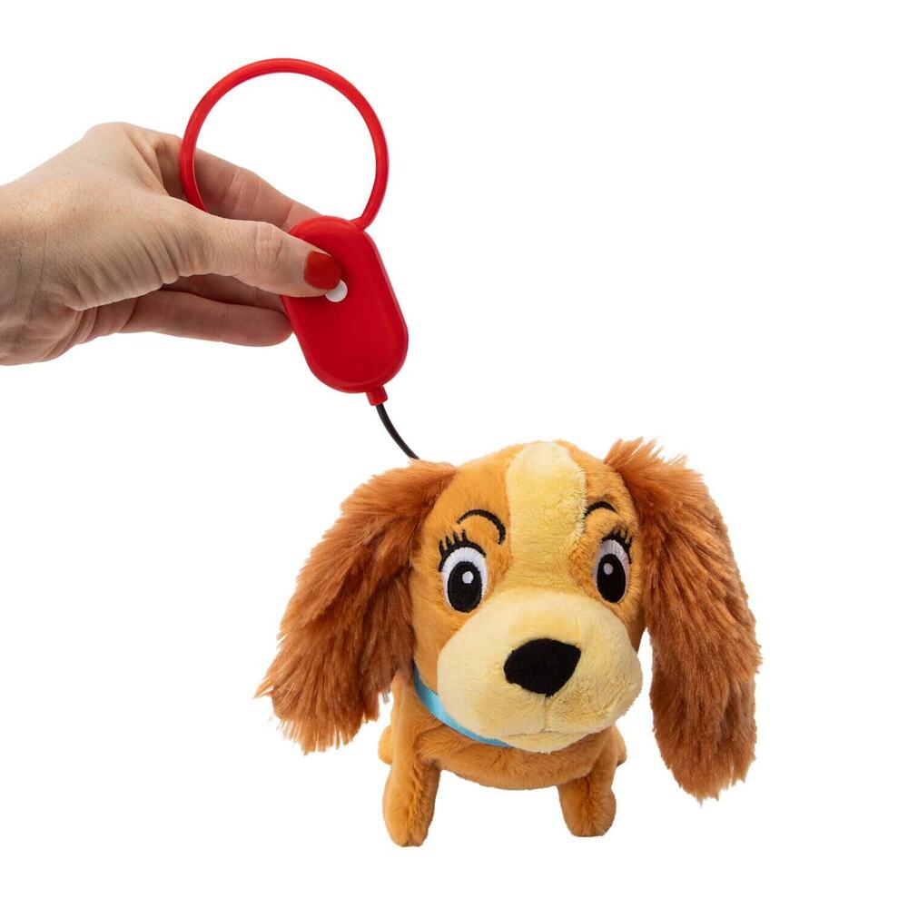 🔥Lady and The Tramp Disney Tramp Wired Leash Controlled Plush BNWT💥 - Picture 2 of 4